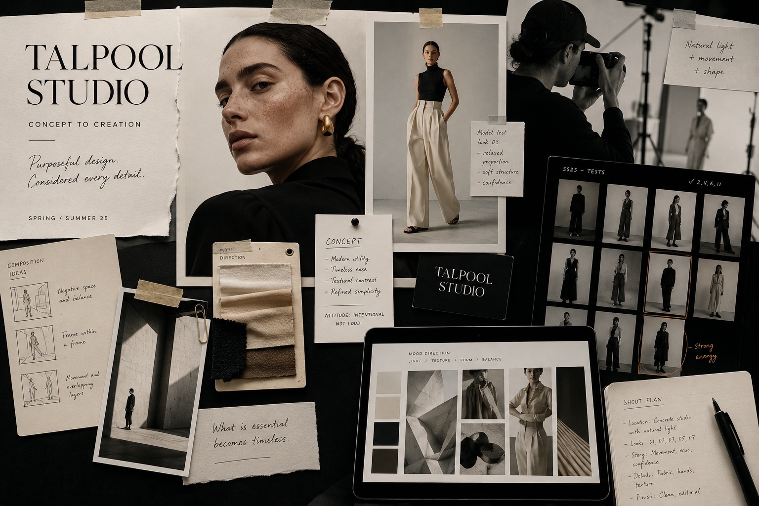 Talpool Studio: A Creative Tool for Fashion, Modeling, and Photography